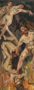 Hell Fragment, About 1901 Oil on canvas, 40.2 x 16.1 in National Galleries of Scotland, Edinburgh