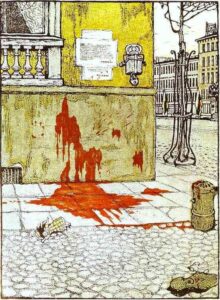 Mstislav Dobuzhinsky, October Idyll, 1905