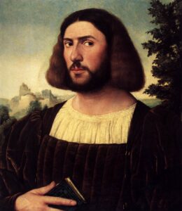 Jan van Scorel, Portrait of a Man, c. 1520 Oil on panel, 18.5 x 16.1 in Liechtenstein Museum, Vienna