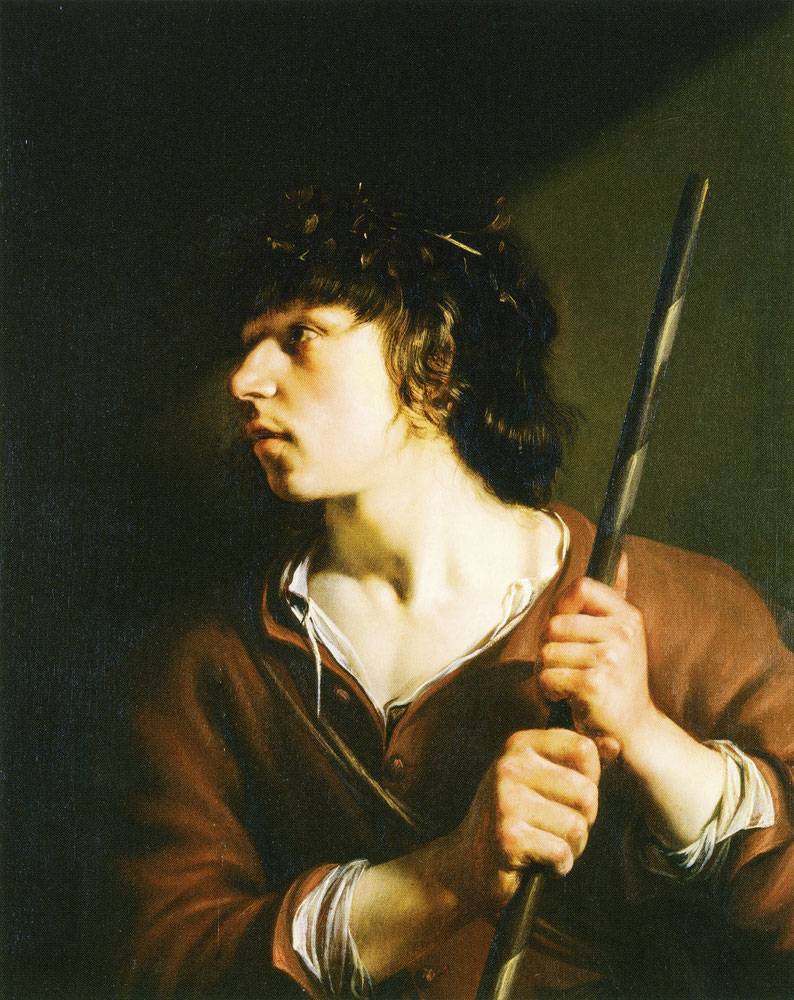 Salomon de Bray, Shepherd, 1635, 29.7 x 23.2 in Oil on panel Gemäldegalerie Alte Meister, Dresden