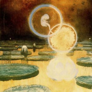 František Kupka, The Beginning of Life, c.1900 Etching on paper Georges Pompidou Center, Paris