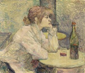 Henri de Toulouse-Lautrec, The Hangover (Suzanne Valadon), 1887–1889 Oil on canvas Private collection