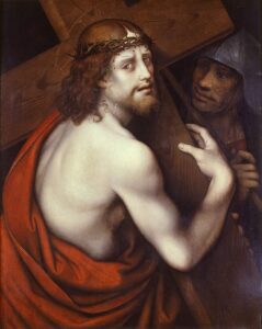 Giampietrino, Christ Carrying the Cross Oil on panel, 23.2 x 29.1 in Museo Diocesano Milano