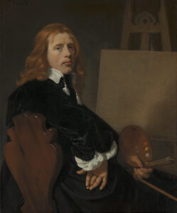 Bartholomeus van der Helst, Portrait of Paulus Potter, 1654 Oil on canvas, 38.9 x 31.4 in Mauritshuis, The Hague