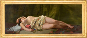 Frédéric Bazille, Reclining Nude, 1864 Oil on canvas, 27.7 x 75 in Musée Fabre, Montpellier, France