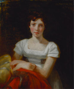 John Constable, Mary Freer, 1809 Oil on canvas, 38.50 x 34.01 in Yale Center for British Art, New Haven, Connecticut