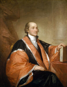 Gilbert Stuart, Portrait of John Jay, 1794 Oil on canvas, 51.5 x 40.1 in National Gallery of Art, Washington DC