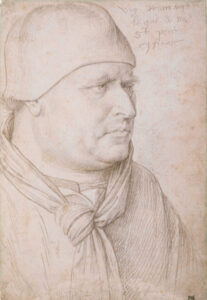 Jean Fouquet, Portrait of an Ecclesiastic, circa 1461 Metropolitan Museum of Art, New York