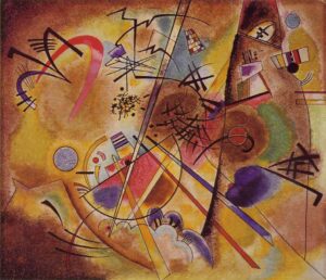 Vasily Vasilyevich Kandinsky, Small Dream In Red, 1925 Oil on cardboard, 14 × 16.2 in Bern Kunstmuseum
