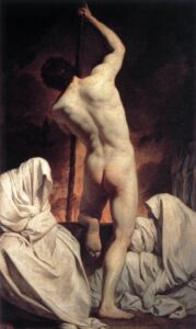 Pierre Subleyras, Charon Ferrying the Shades, 1735-40 Oil on canvas, 53.1 x 32.7 in Musée du Louvre, Paris