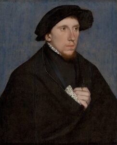 Hans Holbein the Younger, The Poet Henry Howard, Earl of Surrey, Circa 1542 Oil and tempera on panel, 21.8 in x 17.5 in São Paulo Museum of Art, Brazil