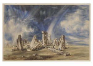 John Constable, Stonehenge, 1835 Watercolour, 15.2 x 23.5 in Victoria & Albert Museum, London