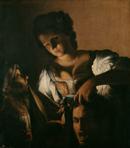 Carlo Saraceni, Judith with the Head of Holophernes, between c 1610 and c 1615 Oil on canvas, 35.4 × 31.1 in Kunsthistorisches Museum, Vienna