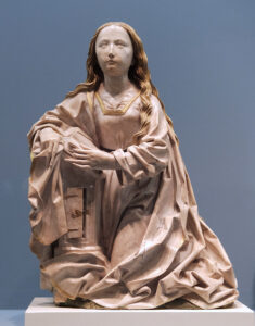 Tilman Riemenschneider, Virgin of an Annunciation Alabaster, c. 1495 Louvre, Paris