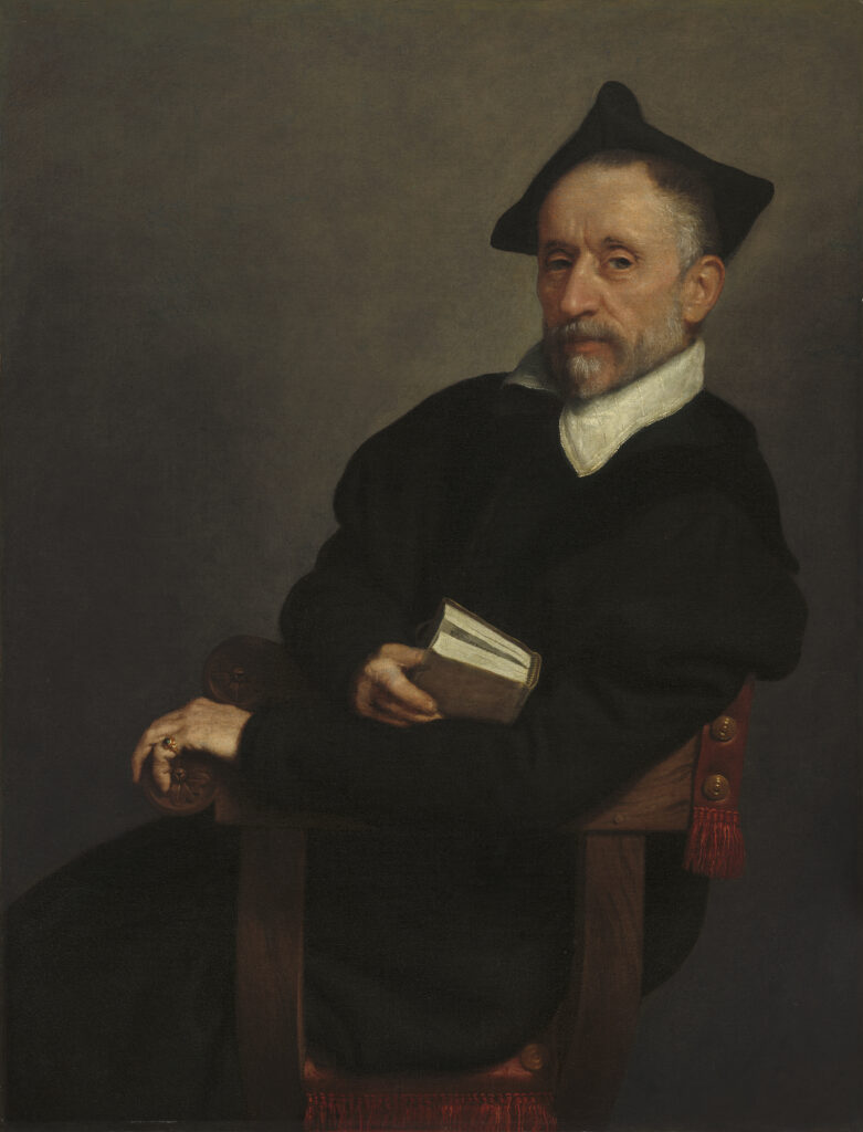 Giovanni Battista Moroni, "Titian's Schoolmaster", circa 1575 Oil on canvas, 38 1/8 x 29 1/4 in National Gallery of Art, Washington DC