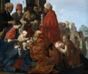 Hendrick ter Brugghen, The Adoration of the Kings, 1619 Oil on canvas, 52.1 x 63.1 in Rijksmuseum, Amsterdam