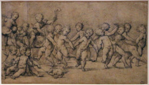 Pordenone, Singing and Dancing Putti Uffizi, Florence