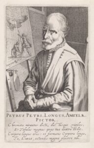 Hendrik Hondius I, Portrait of Pieter Aertsen 1610