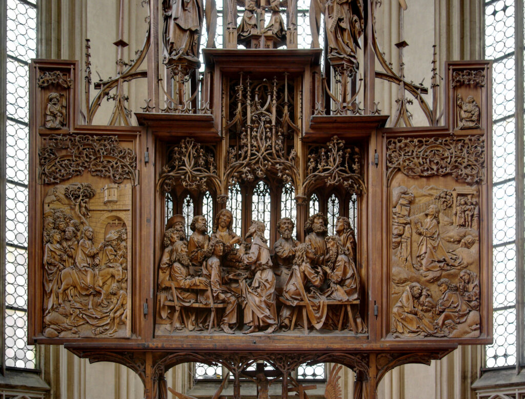 Tilman Riemenschneider, Holy Blood Altar Limewood St. Jakob's Church, Rothenburg ob der Tauber, Germany