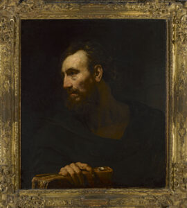 Willem Drost, Old man with a Book, between 1654 and 1659 Edit this at Oil on canvas, 33.8 x 29.1 in National Museum in Warsaw