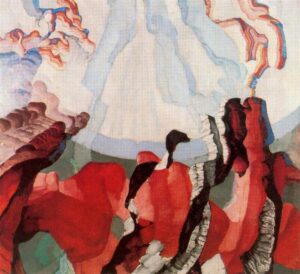František Kupka, Creation, c 1920 Oil on canvas, 45.3 x 49.2 in Narodni Galerie, Prague