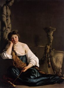 Paulus Bor, The Disillusioned Medea/The Enchantress, c. 1640 Oil on canvas, 61.4 x 44.1 in Metropolitan Museum of Art, New York
