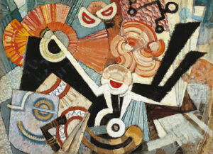 František Kupka, Syncopated Accompaniment/Staccato, c.1928 Oil on canvas, 28.7 x 39.5 in Thyssen-Bornemisza Museum, Madrid