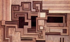 František Kupka, Two grays II, 1928 Oil on canvas, 15 x 24.8 in