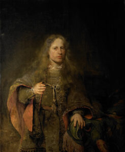 Aert de Gelder, Portrait of Ernest de Beveren, Lord of West-IJsselmonde and De Lindt, 1685 Oil on canvas, 50.3 x 41.3 in Rijksmuseum, Amsterdam