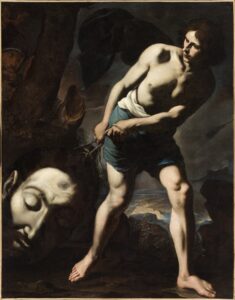 Domenico Antonio Vaccaro, David with the Head of Goliath, c 1635 Edit this at Wikidata Oil on canvas, 57.2 x 45 in Los Angeles County Museum of Art