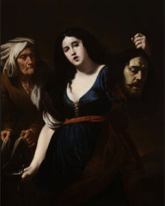Domenico Antonio Vaccaro, Judith with the Head of Holofernes Oil on canvas, 50.1 x 39.7 in Private collection