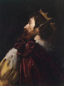 Domenico Antonio Vaccaro, King Midas, before 1670 Oil on canvas, 27.9 x 21.2 in Private collection