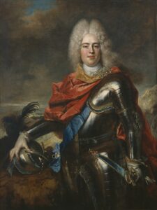Nicolas de Largillière, Crown Prince Frederick Augustus of Saxony, 1714 or 1715 Oil on canvas, 55.4 x 42.1 in National Gallery of Victoria, Australia