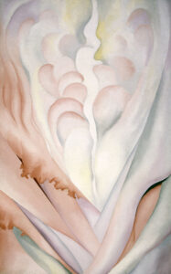 Georgia O'Keeffe, Flower Abstraction, 1924 Oil on canvas, 48 1/8 × 30in