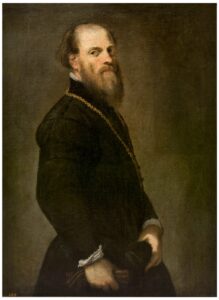 Tintoretto, Gentleman with a Gold Chain, c 1555 Oil on canvas, 40.8 x 30.2 Prado, Madrid
