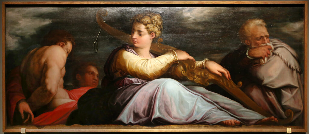 Giorgio Vasari, Allegory of Patience, 1542 Oil on canvas, 30 x 66.5 in Galleria dell'Academia, Venice