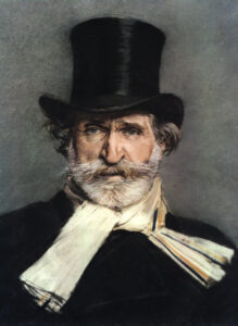 Giovanni Boldini, Portrait of Giuseppe Verdi, 1886 Pastel on cardboard, 25.5 x 21.2 in Galleria Nazionale d'Arte Moderna e Contemporanea di Roma