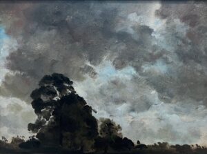 John Constable, Cloud Study, 1816/1826 Oil on paper laid on card, 10.7 x 8 in Yale Center for British Art, New Haven, Connecticut