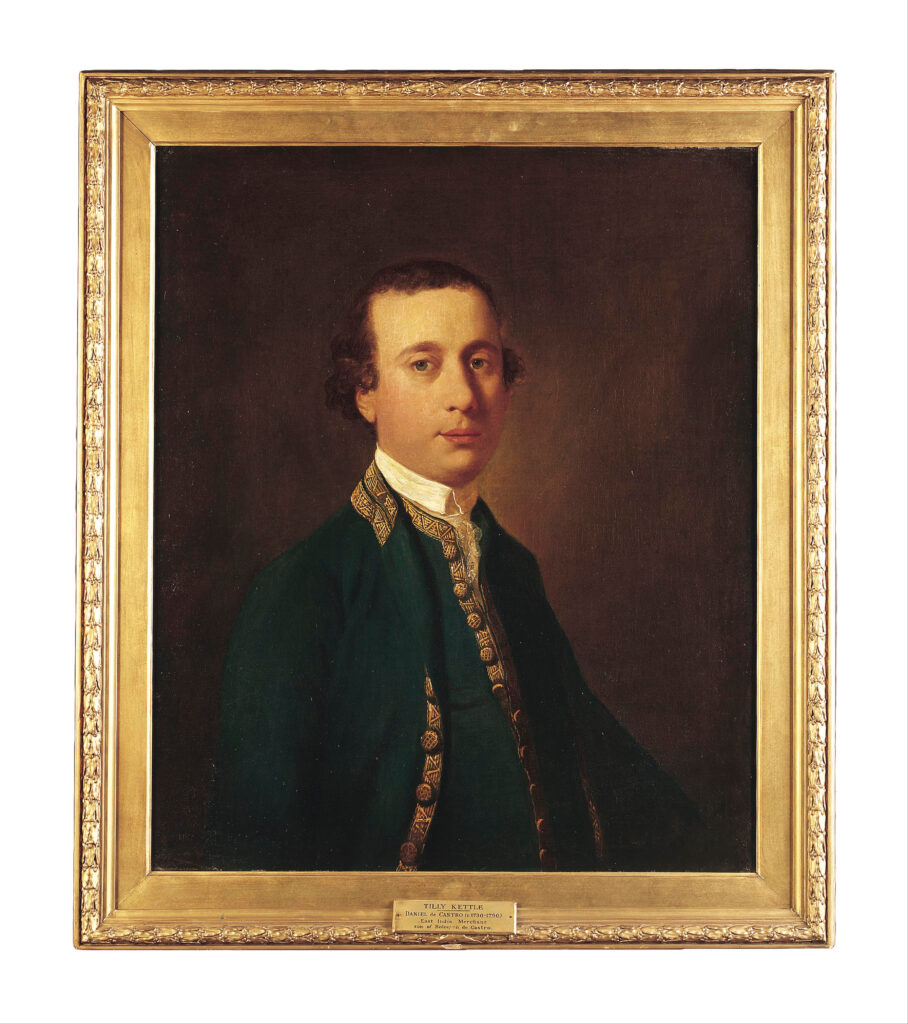 Tilly Kettle, Daniel de Castro, 1770–1771 Oil on canvas, 29.7 x 25 in Jewish Museum, London