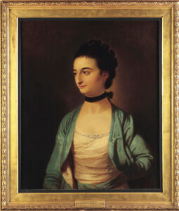 Tilly Kettle, Sarah Judith de Castro, from 1770 until 1771 Oil on canvas, 36.3 x 30.9 in Jewish Museum, London