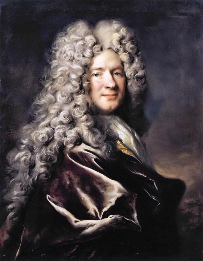 Nicolas de Largillière, Portrait of a Man in a Purple Robe, c 1700 Oil on canvas, 31.5 × 24.8 in Hessen Kassel Heritage
