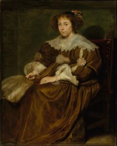 Cornelis de Vos, Portrait of a Young Woman, between 1603 and 1651 Oil on canvas, 46.4 x 37.2 in Metropolitan Museum of Art, New York