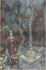 Edmond Dulac, Illustration for "Shakespeare's Comedy of the Tempest," 1915