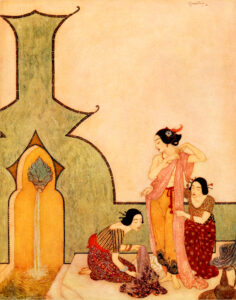 Edmond Dulac, Illustration From "Sinbad the Sailor & Other Stories From the Arabian Nights," 1914