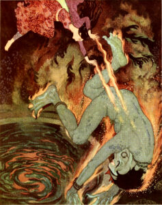 Edmond Dulac, Illustration From "Sinbad the Sailor & Other Stories From the Arabian Nights," 1914