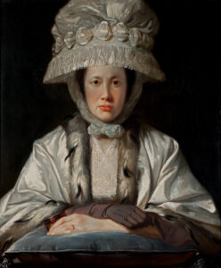Tilly Kettle, Portrait of Anne Howard-Vyse, 1780 Oil on canvas, 30 x 25 in Auckland Art Gallery Toi o Tāmaki, New Zealand