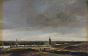 Hercules Seghers, View of Rhenen, between c 1620 and c 1630 Oil on oak panel, 16.9 x 26.3 in Gemäldegalerie Berlin