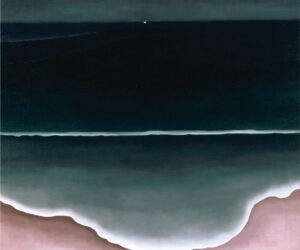 Georgia O'Keeffe, Wave, Night, 1928 Oil on canvas, 30 x 36 1/4 in Addison Gallery of American Art, Andover, Massachusetts