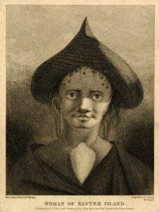 William Hodges, Woman of Easter Island, 1777 Engraving British Museum, London