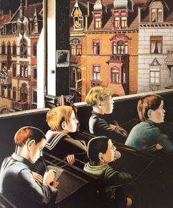 Karl Hubbuch, The Classroom, 1925